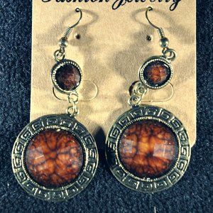 Bohemian vintage style earrings